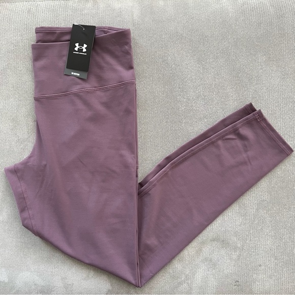 ๐ NWT Under Armour Full Motion Misty Purple leggings XL - Picture 2 of 10